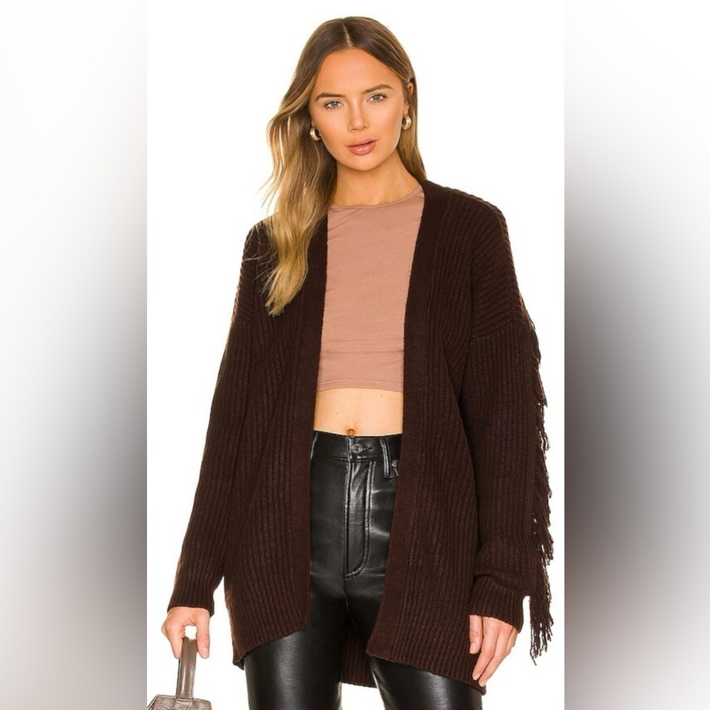 Tularosa Frida Cardigan in Chocolate Medium - Picture 1 of 12